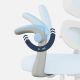 5. Fotel obrotowy Junior 4.4 Blue