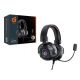 3. Conceptronic ATHAN02B słuchawki/zestaw słuchawkowy Przewodowa Opaska na głowę Gaming USB Typu-A Czarny