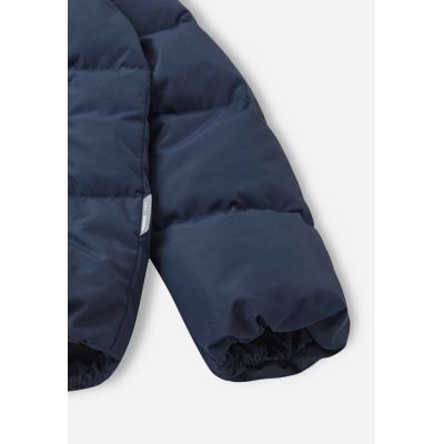 7. Kurtka puchowa dziecięca Reima Down jacket. Paimio Navy  Age 3 Junior Unisex wodoodporna granatowa (5100282A-6980)