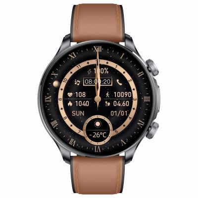 6. Smartwatch Gravity Czarny 2 Paski GT35-1