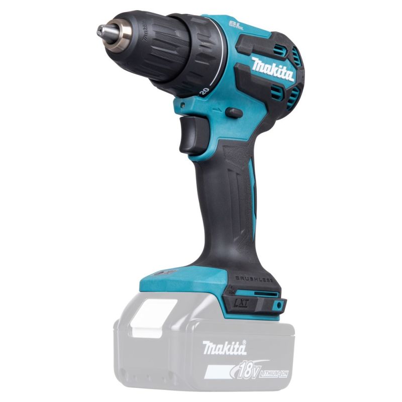 7. Makita DDF490Z wiertło 1900 RPM Zamek centralny 1,7 kg Niebieski, Czarny