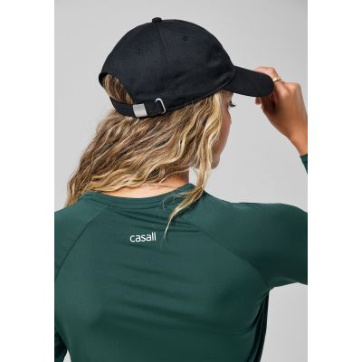 5. Czapka z daszkiem CASALL Casual Logo Cap kolor czarny