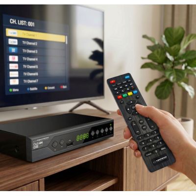 8. ESPERANZA TUNER DVB-T2 H.265/HEVC EV107R