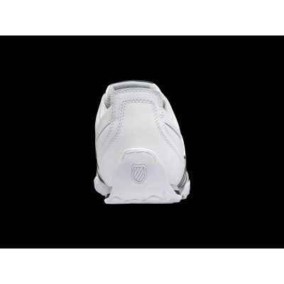 4. Buty sportowe męskie K-Swiss Arvee 1.5 skórzane sneakersy do kostki klasyczne białe (02453-900-M)