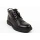 2. Lee Cooper buty męskie eleganckie skórzane czarne trzewiki ocieplane