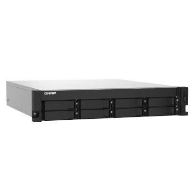 3. Qnap TS-832PXU-RP-4G, 2U, 8 x 2.5"/3.5" SATA, Annapurna Labs Alpine AL324 1.7GH, 4GB DDR4 UDIMM (Max. 16GB), 2 x 10GbE SFP+, 2 x 2.5GbE, Redundant PSU