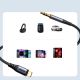 10. Kabel Joyroom Audio Transfer Series SY-A06 mini jack 3,5 mm / Lightning 1,2m - czarny