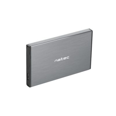 7. Obudowa na dysk NATEC Rhino Go NKZ-1281 (2.5"; USB 3.0; Aluminium; kolor szary)