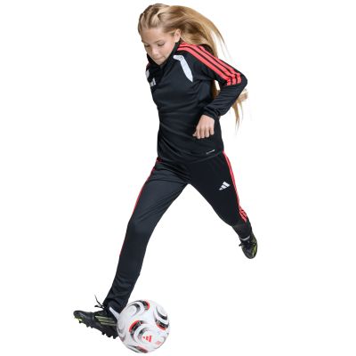 15. Bluza dla dzieci adidas Tiro 26 League Training Top czarno-biało-czerwona JY7159
