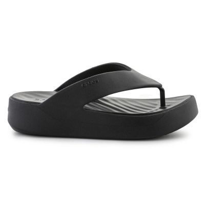 7. Japonki Crocs Getaway Platform Flip Black W 209410-001