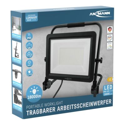 15. lampa przemysłowa Ansmann FL150W-AC Daylight white 16000 lm