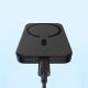 10. Powerbank Baseus Magnetic Mini Air 6000mAh 20W z ładowaniem indukcyjnym z kablem Baseus Simple USB-C (20V/3A) 30cm - czarny