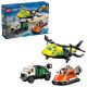 13. LEGO City 60505 Samolot, wóz serwisowy i poduszkowiec