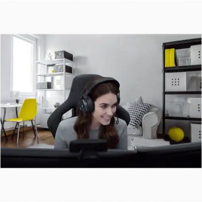 13. Corsair VIRTUOSO RGB Wireless XT Zestaw słuchawkowy Przewodowy i Bezprzewodowy Opaska na głowę Bluetooth Czarny