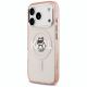 2. Etui Karl Lagerfeld IML Choupette Sketch Logo MagSafe na iPhone 17 Pro - różowe