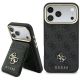 Etui Guess 4G z portfelem Magsafe na iPhone 18 Pro Max / 17 Pro Max - czarne