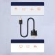 6. Ugreen dwukierunkowy kabel przewód HDMI - DVI 2m czarny (HD106)