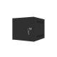 3. Szafa instalacyjna rack wisząca 10" 6U 280x310 czarna drzwi metalowe LANBERG (flat pack)