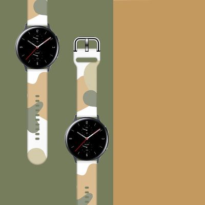 3. Pasek Strap Moro do Samsung Galaxy Watch 40 / 41 / 42 / 43 / 44 mm silikonowa bransoletka opaska do zegarka - wzór 6