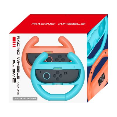 6. Kierownica wyścigowa do kontrolera Joy-Con Nintendo Switch  2 (opakowanie 2 szt.) - czarny