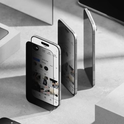 3. Szkło prywatyzujące Ringke Easy Slide 2-pack na iPhone 17 Air - czarne