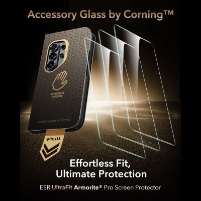 3. Szkło hartowane ESR UltraFit Armorite Pro Tempered Glass na Samsung Galaxy S26 Ultra