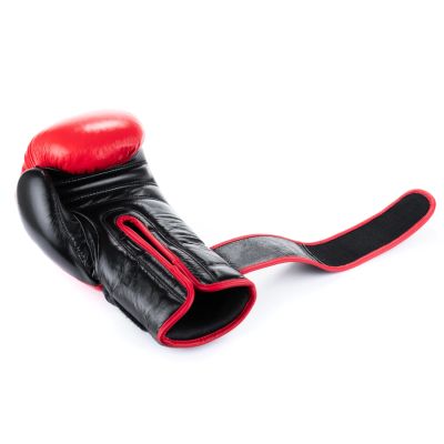 20. Rękawice bokserskie ze skóry naturalnej Warrior RED