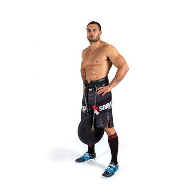 5. PAS OBCIĄŻENIOWY KULTURYSTYCZNY - DIP BELT BUSHIDO