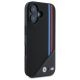4. Etui BMW M Meshed Tricolor Stripes MagSafe na iPhone 16 - czarne