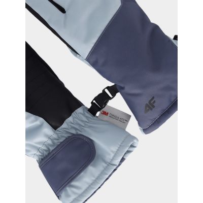 2. Rękawiczki narciarskie Thinsulate dziecięce 4F 4FJWAW25AFGLU189-32S