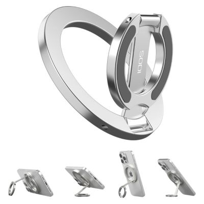 2. Ring SODI ST04 dwustronny magnetyczny z MagSafe - srebrny