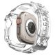 4. Etui z paskiem Spigen Rugged Armor Pro na Apple Watch Ultra (49 mm) - przezroczyste