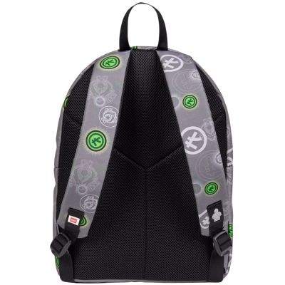 3. LEGO Ninjago Basic Backpack 20266-2501 Szare One size