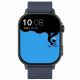 5. Smartwatch Gravity GT15-4 Niebieski Pasek Silikonowy + Tytanowa Bransoleta