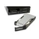 2. Icy Dock MB991TRAY-B panel drive bay Czarny, Srebrny