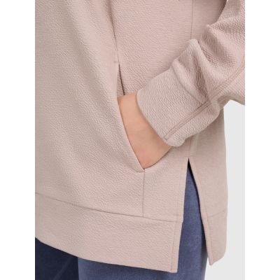 5. Bluza dresowa do jogi i pilatesu damska 4F 4FWAW25TFSWF589-83S