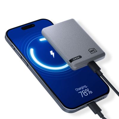 11. Kieszonkowy powerbank 3mk Pocket Powerbank™ 5000mAh 12W USB-C