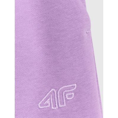 5. Spodnie dresowe joggery dziewczęce 4F 4FJRAW25TTROF1616-51S