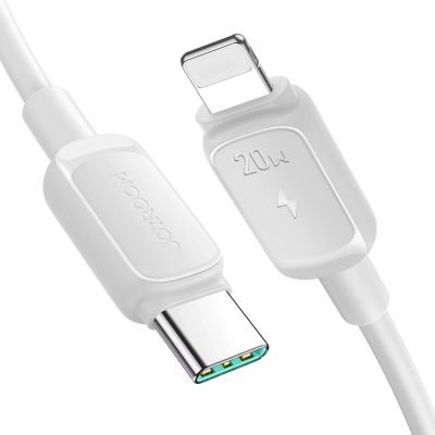 Kabel Joyroom Multi-Color Series A14 USB-C / Lightning 30W 1.2 m - biały