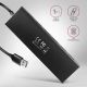 7. Axagon HUE-F7A 7x USB 3.2 Gen 1 ALU FLAT hub micro power IN 1m USB-A USB 3.2 Gen 1 (3.1 Gen 1) Type-A 5000 Mbit/s Czarny