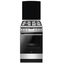 Kuchnia gazowo-elektryczna AMICA 57GEH3.33HZpTaDA(Xx) PIZZA | termoobieg | funkcja Pizza 300°C | EasyClean