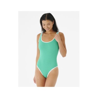 Kostium kąpielowy RIP CURL Premium Surf Cheeky One Piece zielony