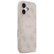 4. Etui Guess 4G Circle Classic Logo MagSafe na iPhone 17 - różowe