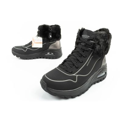 17. Skechers Uno Rugged buty sportowe damskie botki ocieplane zimowe