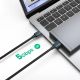 6. Kabel Ugreen US128 90576 USB-A 3.0 / USB-A 3.0 5Gb/s 3m - czarny