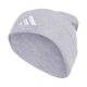 5. Czapka adidas New Logo Beanie Cuff szara JX5746