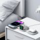 7. Ładowarka Tech-Protect QI15W-A32 indukcyjna 3w1 z MagSafe na smartfon / Apple Watch / AirPods - szara