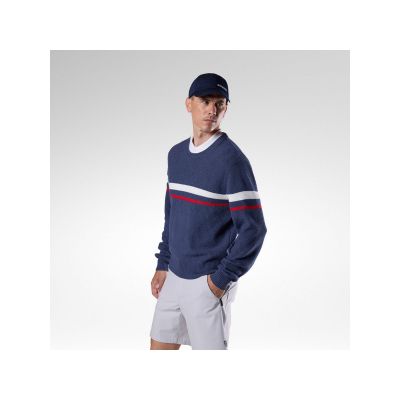 3. Sweter męski ROSSIGNOL M Knitted Cn Sweater granatowy