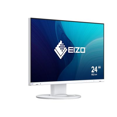 8. EIZO FlexScan EV2400R-WT monitor komputerowy 60,5 cm (23.8") 1920 x 1080 px Full HD LCD Biały