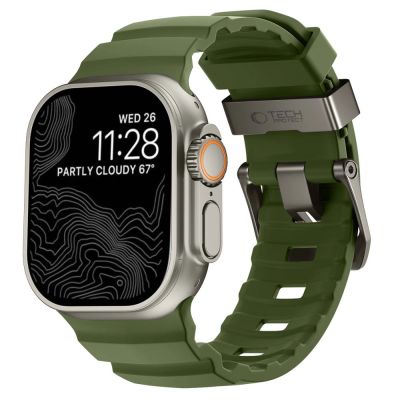 Pasek Tech-Protect Motion na Apple Watch 44 / 45 / 46 / 49 mm - zielony